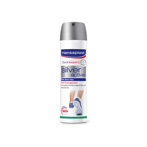 Hansaplast Silver Active Foot Spray 150Ml