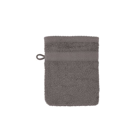 Tiseco Washandje 15x21cm Grey Set/2