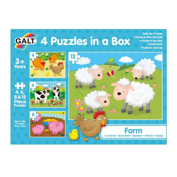 Puzzels 4 In A Box - Farm