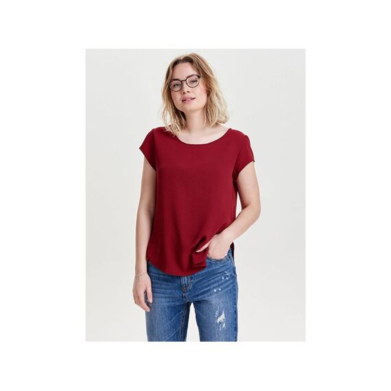 Only Noos Onlvic S/S Solid Top Noos Wvn