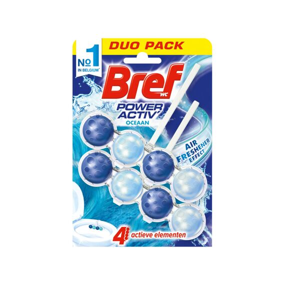 Bref Wc-Reiniger Blok Power Active Ocean 2X50Gr