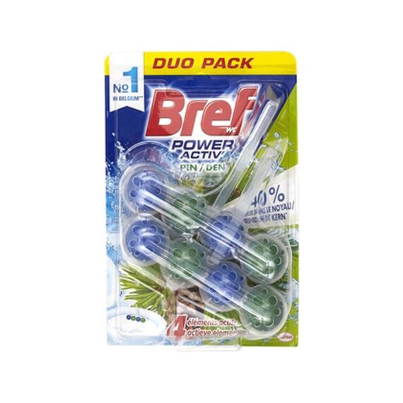 Bref Wc-Reiniger Blok Power Active Pine 2X50 Gr