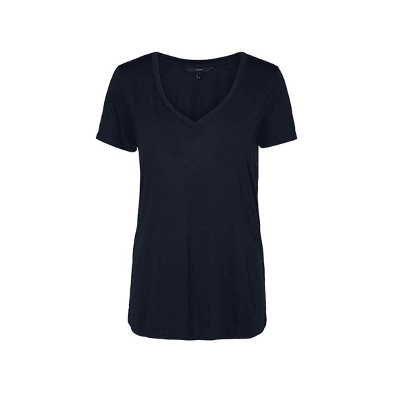 Vero Moda 1815 Vmspicy V-Neck Ss Top Noos Bright White