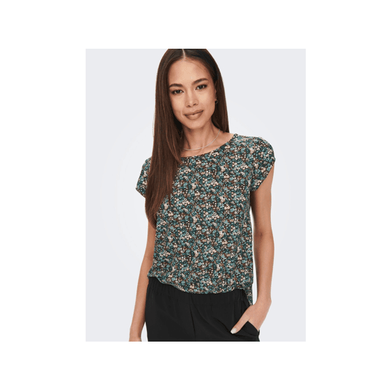 Only Noos Onlvic S/S Aop Top Ptm