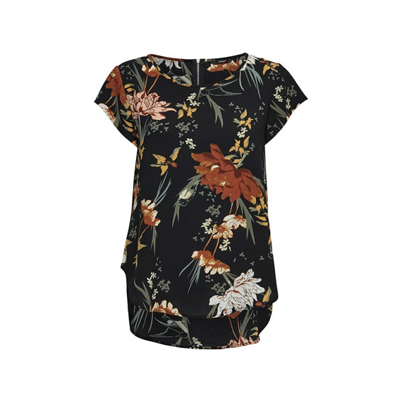 Only Noos Onlvic S/S Aop Top Ptm