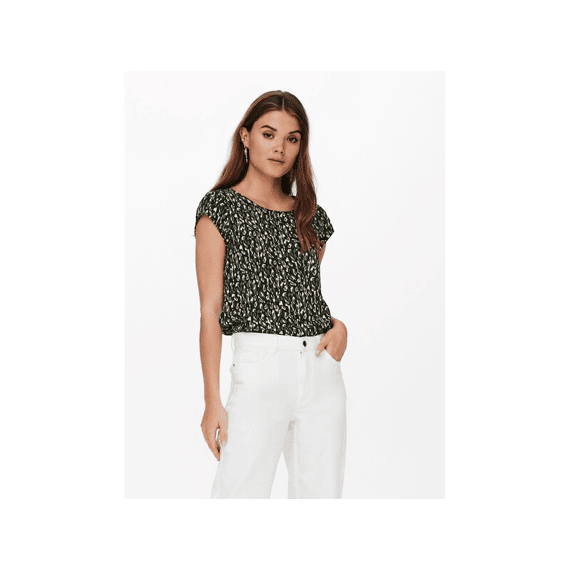 Only Noos Onlvic S/S Aop Top Ptm