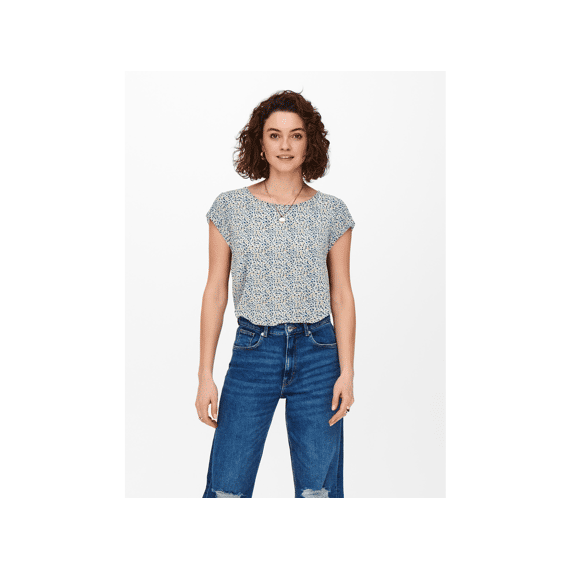 Only Noos Onlvic S/S Aop Top Ptm