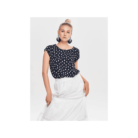 Only Noos Onlvic S/S Aop Top Ptm