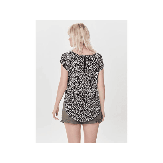 Only Noos Onlvic S/S Aop Top Ptm