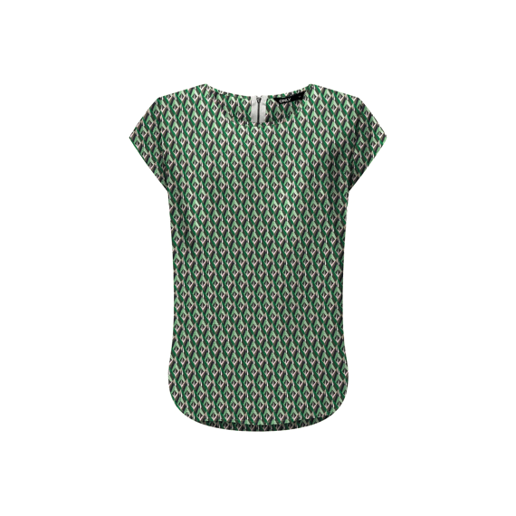 Only Noos Onlvic S/S Aop Top Ptm