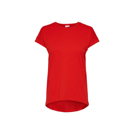 Jacqueline De Yong Noos Jdylouisa S/S Fold Up Top Jrs Black L