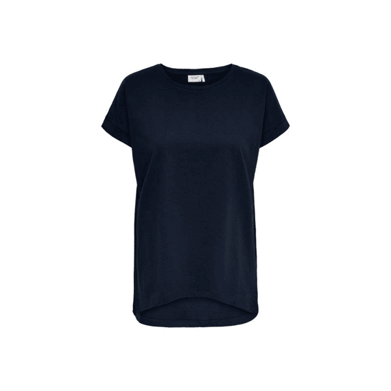 Jacqueline De Yong Noos Jdylouisa S/S Fold Up Top Jrs Black L