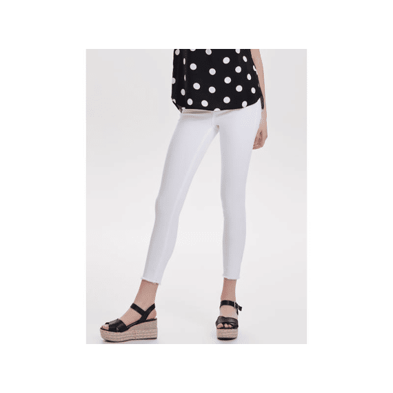Only Noos Onlblush Mid Sk Ank Raw Rea0730 White Xs