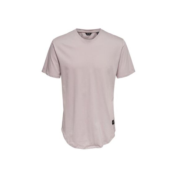 Only & Sons Noos Onsmatt Longy Ss Tee Cloud Gray S