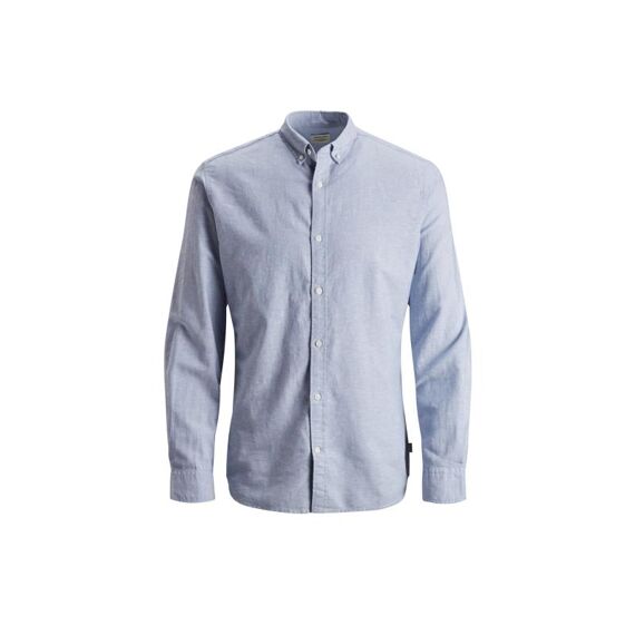 JACK & JONES NOOS JJESUMMER SHIRT L/S WHITE SLIM FIT L