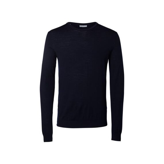 Selected Noos Slhtower New Merino Crew Neck B Noo