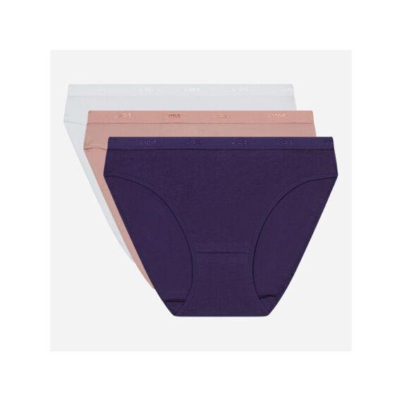 Dim Noos Pack Of 3 Women Knickers In Cotton