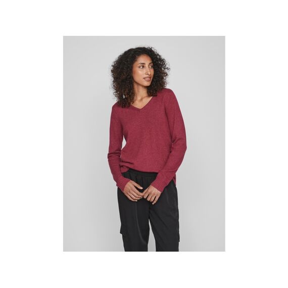 Vila Noos Viril V-Neck L/S  Knit Top