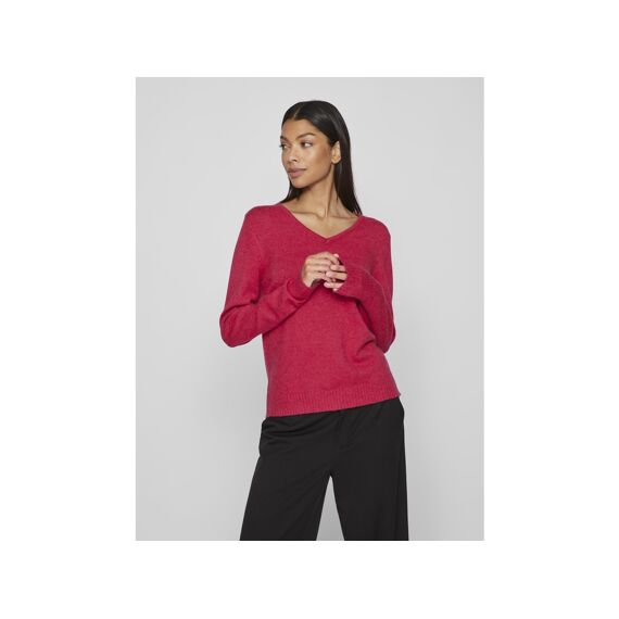 Vila Noos Viril V-Neck L/S  Knit Top