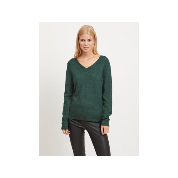 Vila Noos Viril V-Neck L/S  Knit Top