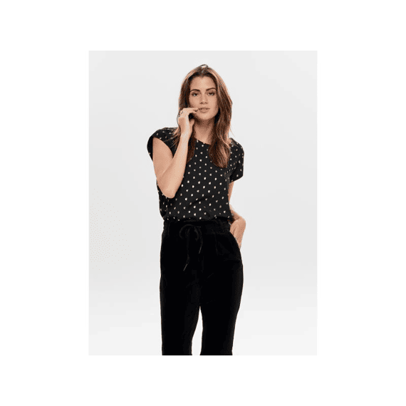 Only Noos Onlvic S/S Detail Top Noos Wvn