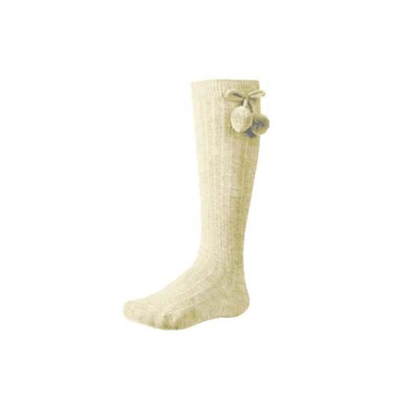 In Control Noos 3Q Sock Rib Pompom