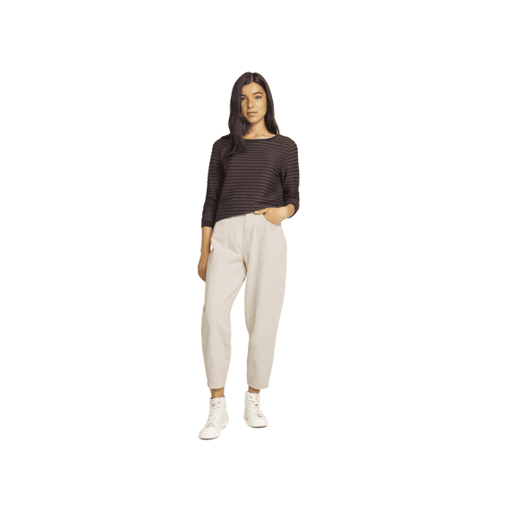 Tom Tailor Denim Dames Noos Striped Jacquard Sweat
