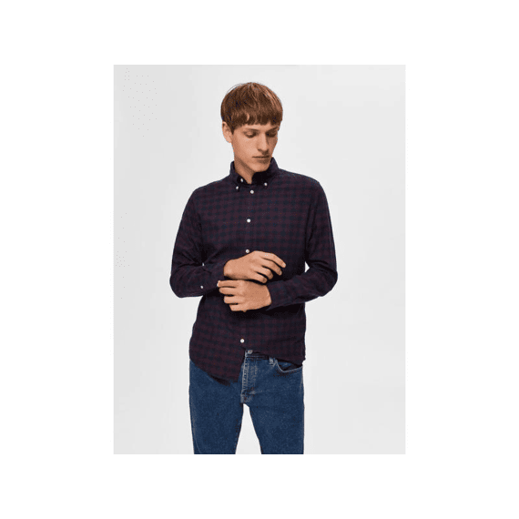 Selected Noos Slhslimflannel Shirt Ls W Noos