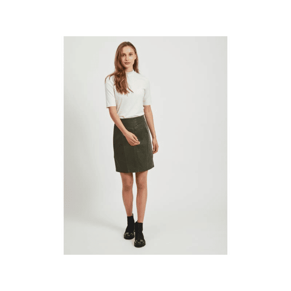Vila Noos Visolitta Rib Funnelneck 2/4 Top/Su-Noos