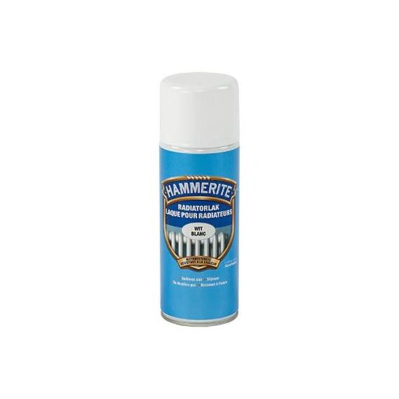 Hammerite Radiatorverf Satin Spray Wit