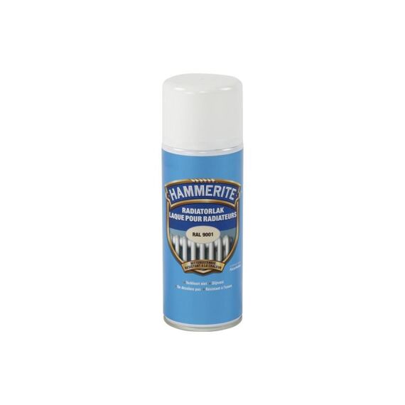 Hammerite Radiatorverf Satin Spray 9001