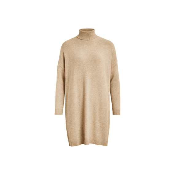 Vila Noos Viril Rollneck L/S Knit Tunic - Noos