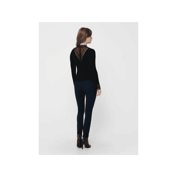 Only Noos Onltilde L/S High Neck Lace Top Jrs