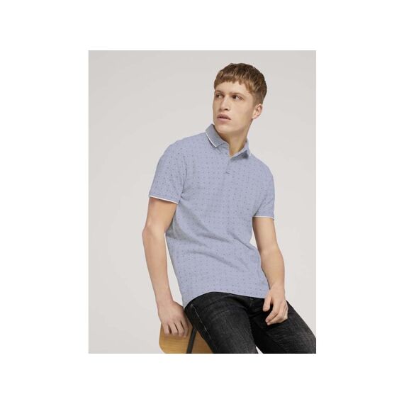 Tom Tailor Heren Noos Alloverprinted Polo