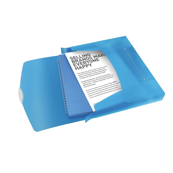 Vivida Documentenbox Pp Blauw