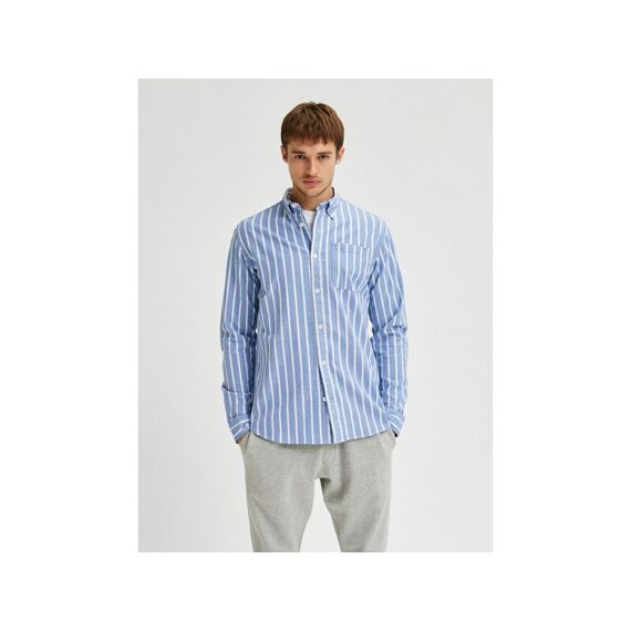 Selected Noos Slhregrick-Ox Flex Shirt Ls S Noos