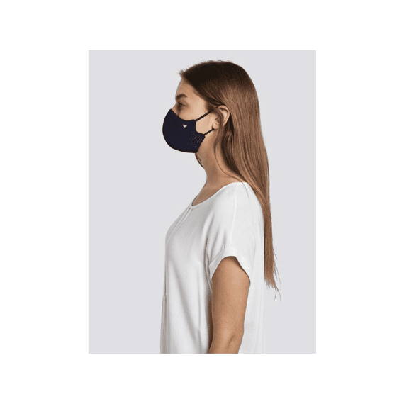 Tom Tailor Heren Noos Double Pack Face Mask Sky Captain Blue Onesize