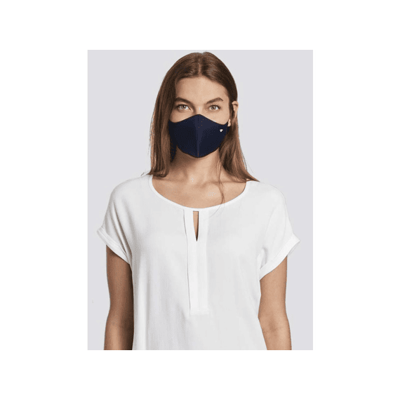 Tom Tailor Heren Noos Double Pack Face Mask Sky Captain Blue Onesize
