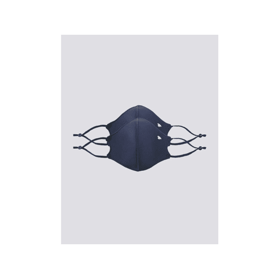 Tom Tailor Heren Noos Double Pack Face Mask Sky Captain Blue Onesize