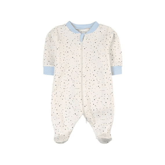 Fixoni Noos Nightsuit W. Zipper & Foot Organic