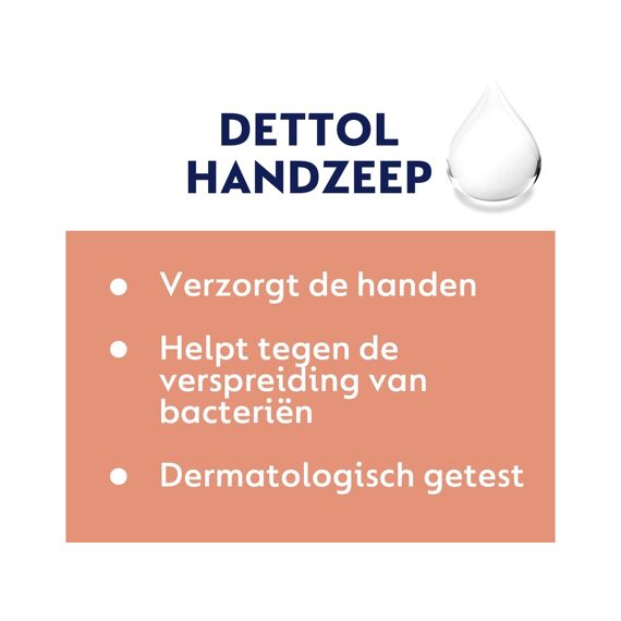 Dettol Handzeep Pomp Antibacterieel Sensitive 250Ml