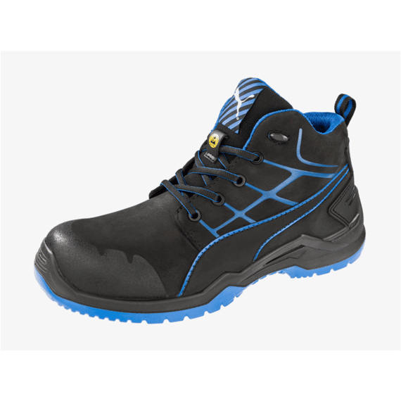 Puma Noos Veiligheidsschoen Krypton Blue Mid S3