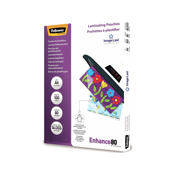 Fellowes Lamineerhoezen A4 80Mic 100Pk