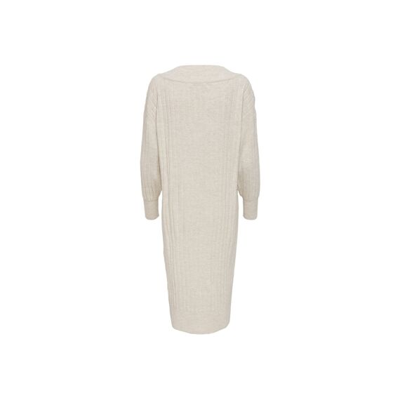 Only 2108 Onlnew Tessa L/S Midi V-Neck Dress