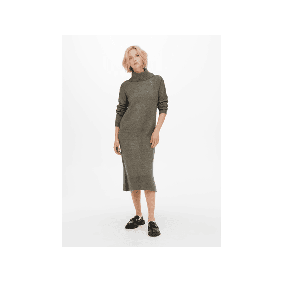 Only Noos Onlbrandie L/S Roll Neck Dress Knt