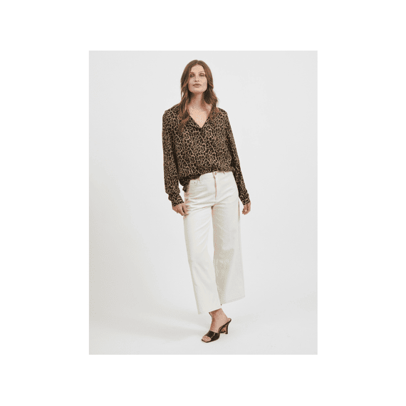 Vila Noos Vilucy L/S Print Shirt - Noos