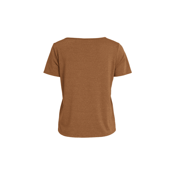 Vila Noos Viluxi V-Neck S/S Top - Noos