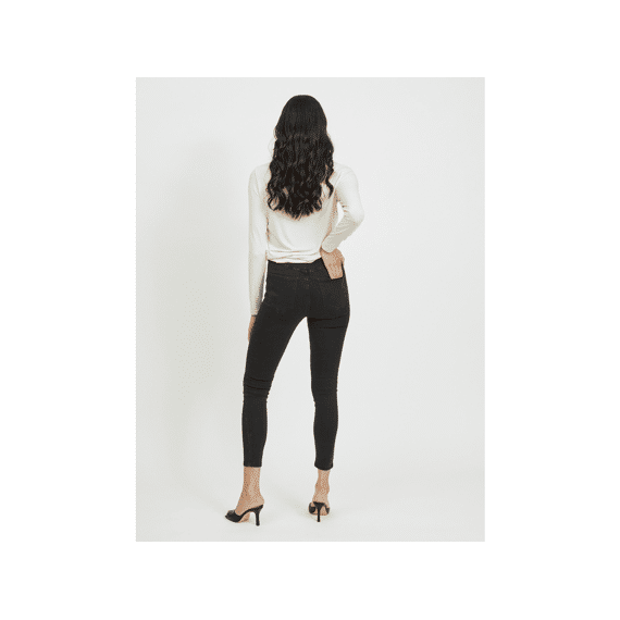 Vila Noos Visolitta Rib Rollneck L/S Top/Su - Noos