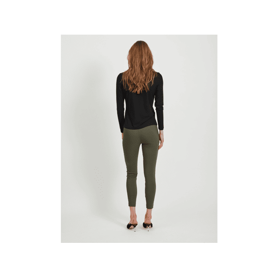 Vila Noos Visolitta Rib Rollneck L/S Top/Su - Noos
