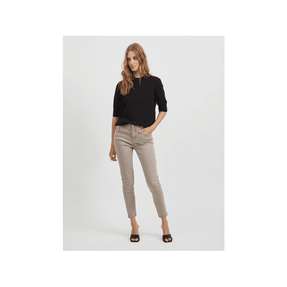 Vila Noos Viril Crew Neck 2/4 Knit Top - Noos